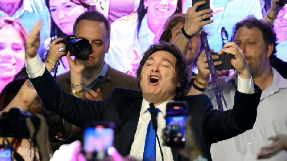 Argentine: les marchés euphoriques après la victoire de Milei aux législatives