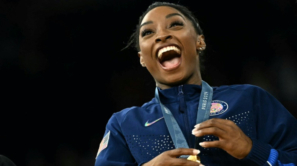 Con el oro por equipos, Simone Biles arranca su reconquista ol&iacute;mpica en Par&iacute;s-2024