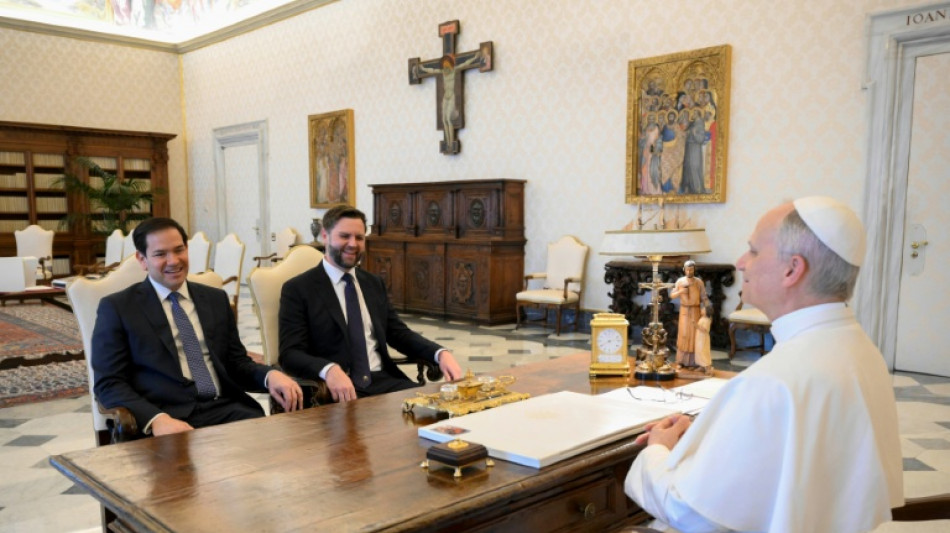  Papst Leo XIV. trifft US-Au&szlig;enminister Rubio 