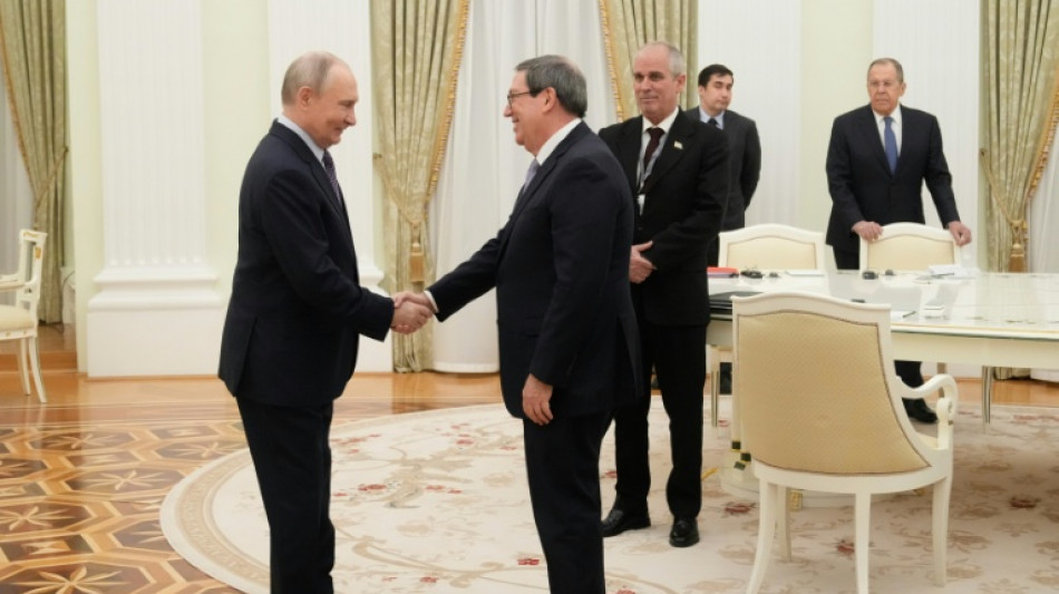  Putin recibe al canciller de Cuba y reafirma que Rusia "siempre" estar&aacute; a su lado 