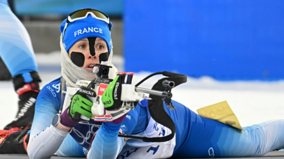 JO-2022: la biathl&egrave;te Ana&iuml;s Chevalier-Bouchet prend l'argent de l'individuel