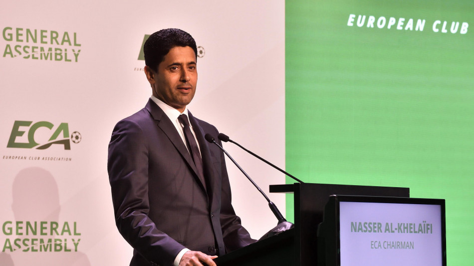 Calcio: Al-Khelaifi, la Juventus rientrer&agrave; nell'Eca