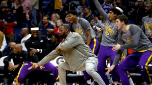 NBA: James (Lakers) s'entra&icirc;ne &agrave; nouveau et pourrait revenir avant la fin de saison r&eacute;guli&egrave;re