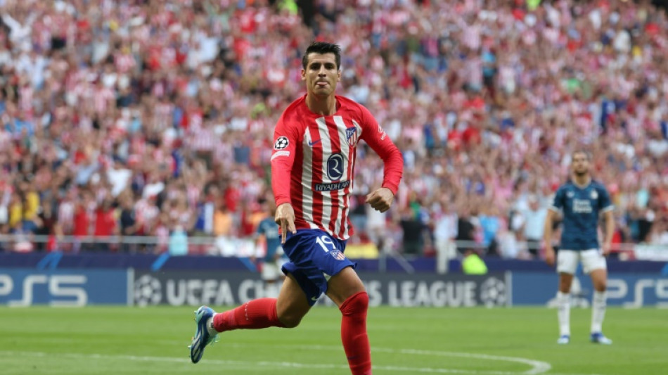 Morata comanda virada do Atl&eacute;tico de Madrid sobre Feyenoord na Champions