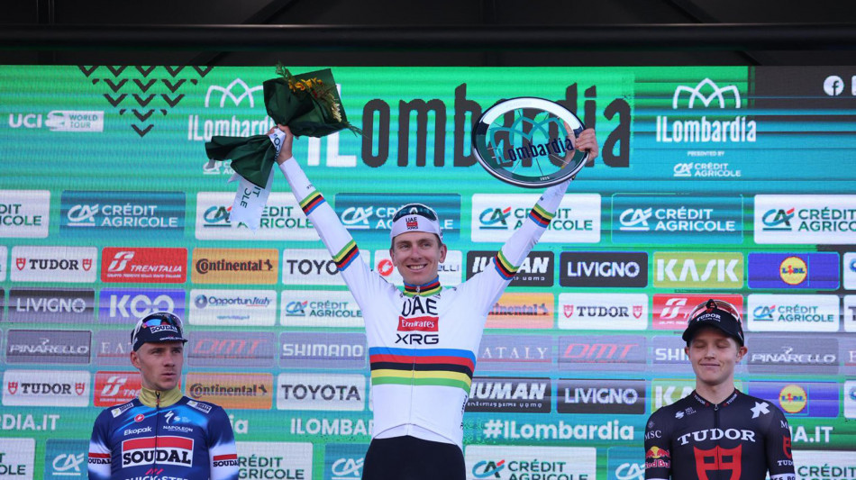 Ciclismo: Pogacar, 'un anno da 9, si può sempre migliorare..'