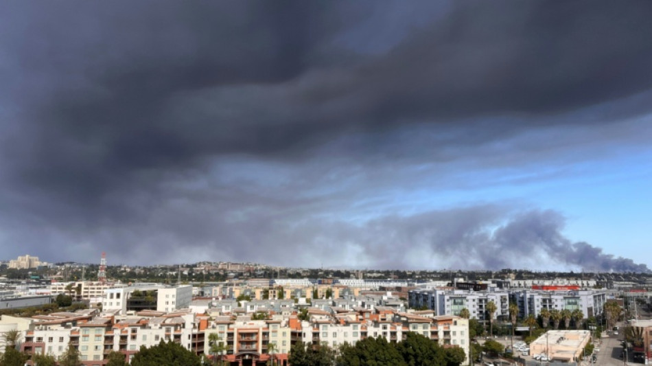  Etats-Unis: Los Angeles en &eacute;tat d'urgence pour l'incendie d'un entrep&ocirc;t 