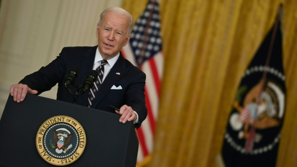 Ukraine: Biden attendu avec une nouvelle vol&eacute;e de sanctions pour &eacute;branler l'&eacute;conomie russe