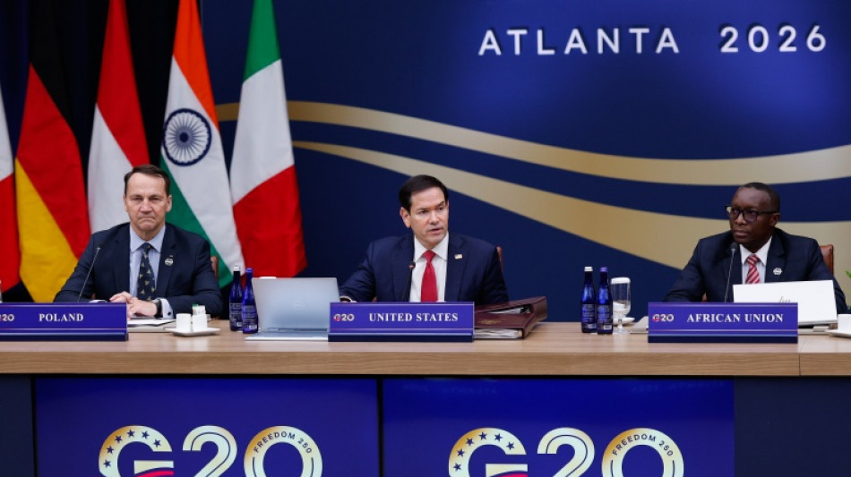  Rubio re&ccedil;oit ses pairs d'un G20 min&eacute; par les conflits 