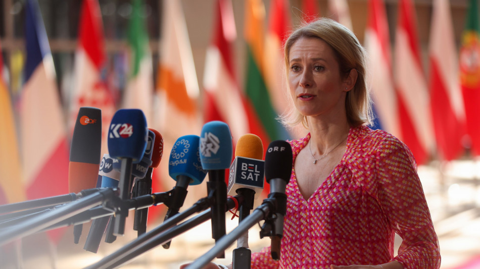 Kallas, 'pressione su Israele, s&igrave; a revisione accordo Ue'