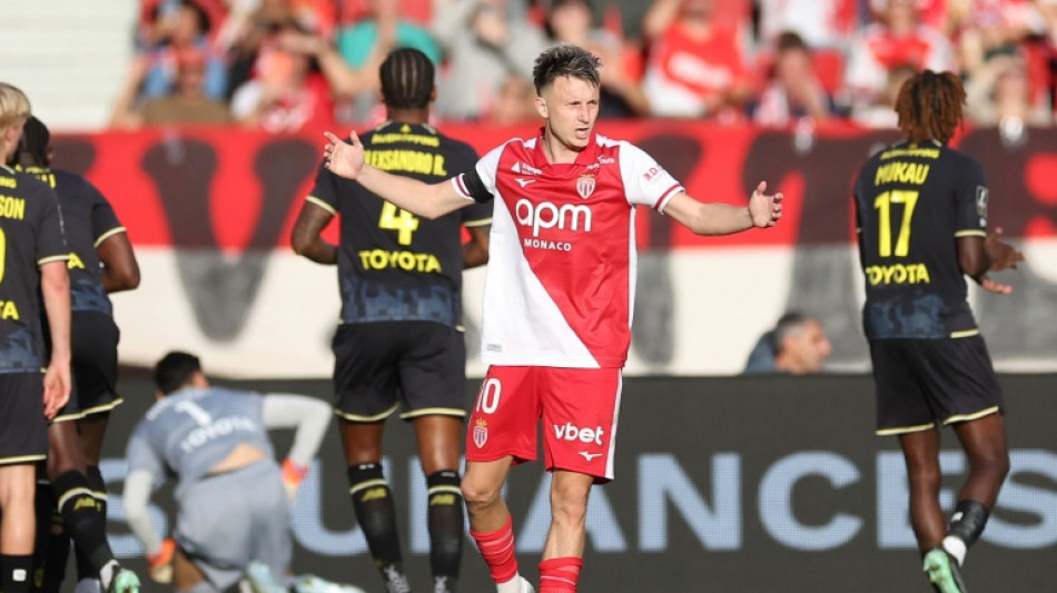  Monaco hold Lille as both move to top of Ligue 1 