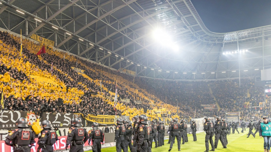  "Schuss in den Ofen": Fan-Krawalle &uuml;berschatten Dresden-Spiel 