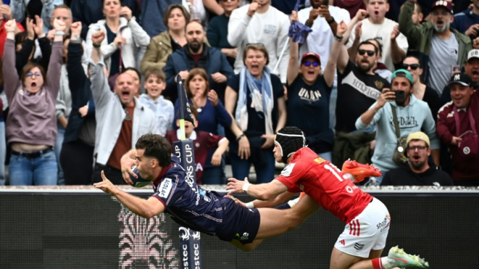 Record-breaker Penaud fires Bordeaux-Begles into Champions Cup semis