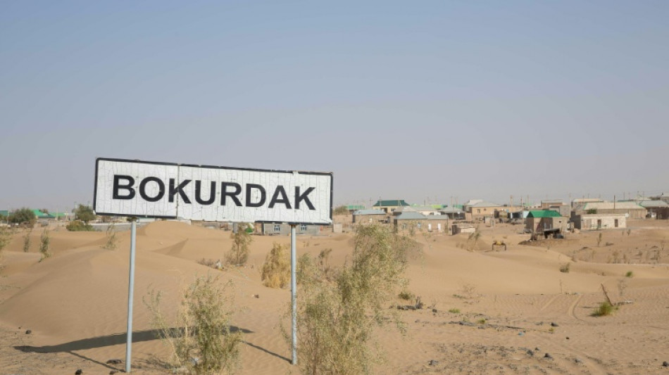 Turkmenistan's battle against desert sand