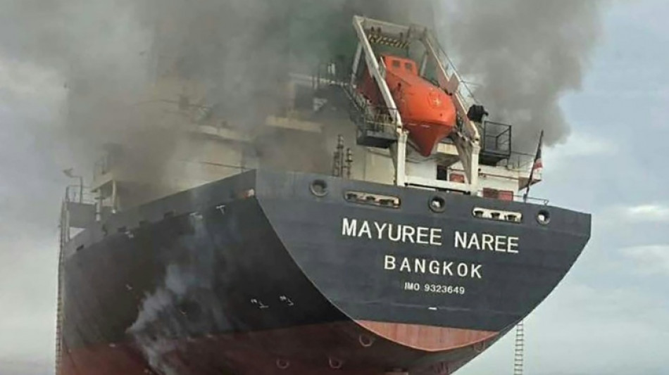 Human remains found on Thai ship attacked in Hormuz strait: firm