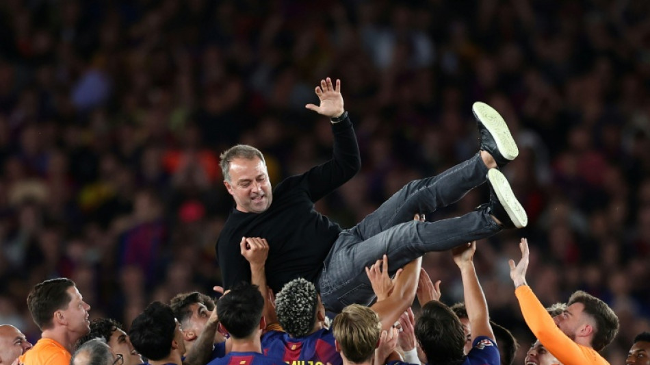  'I'll never forget this day': Barca's Flick after Liga triumph 