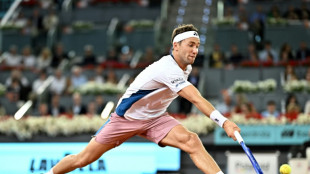 Tennis: Ruud l'&eacute;ternel second contre l'&eacute;toile montante Draper en finale &agrave; Madrid