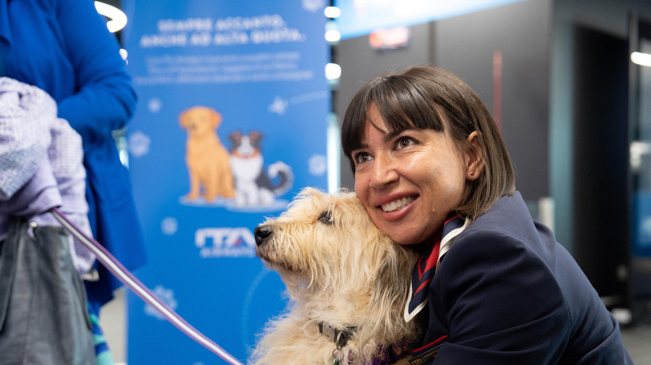 Ita Airways accoglie in cabina gli animali domestici di grossa taglia
