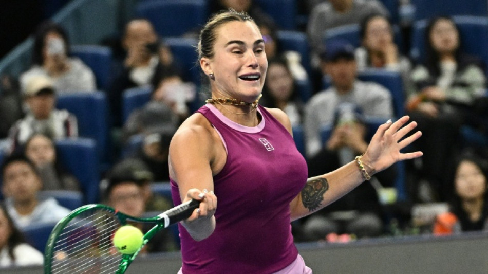  Sabalenka reaparece con un convincente triunfo en el torneo de Pek&iacute;n 
