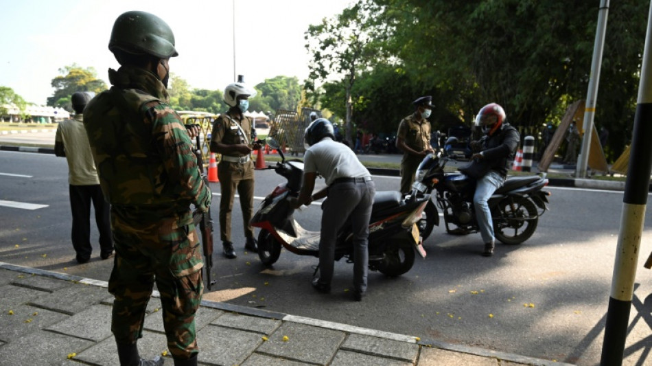 Sri Lanka: une manifestation d'opposition bloqu&eacute;e, les r&eacute;seaux sociaux inaccessibles