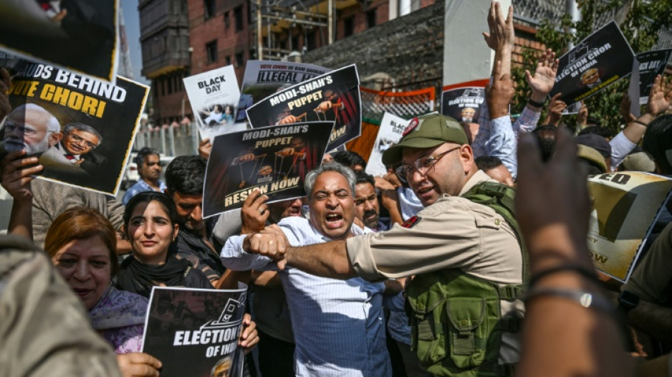  The 'cockroach' protests against India's election body 