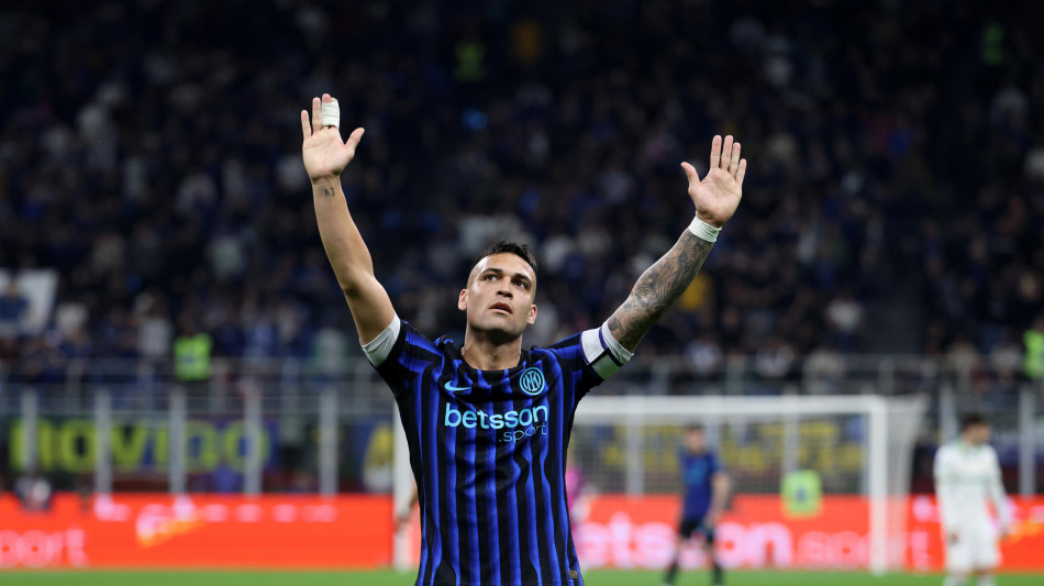  Scudetto Inter: Lautaro, 'sofferto tantissimo, non era facile ripartire' 