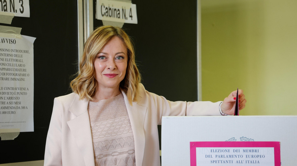 Meloni, il futuro di Italia e Ue &egrave; nelle vostre mani, votate