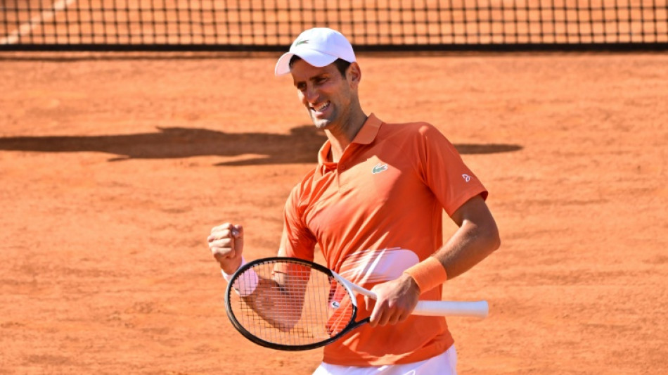 Tennis: Djokovic d&eacute;bute &agrave; Rome en mode "dolce vita"