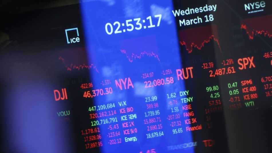  Wall Street en ordre dispers&eacute;, les taux au centre de l'attention 