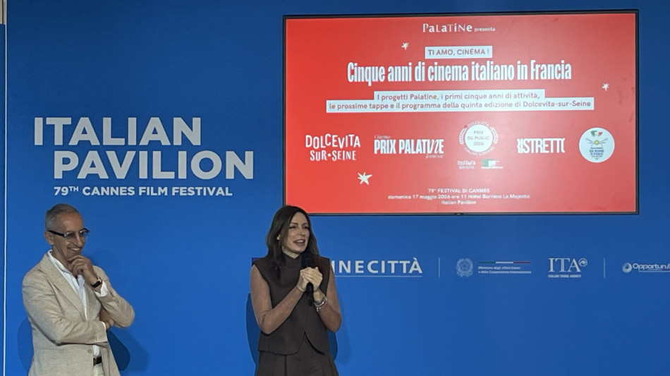  Palatine all'Italian Pavilion a Cannes, 5 anni di cinema in Francia 