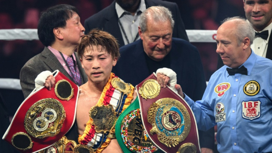 Boxe: Inoue bat Kim par KO et reste champion incontest&eacute; des super-coqs