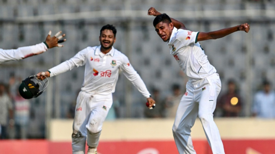  Rana stars as Bangladesh down Pakistan in 1st Test thriller 