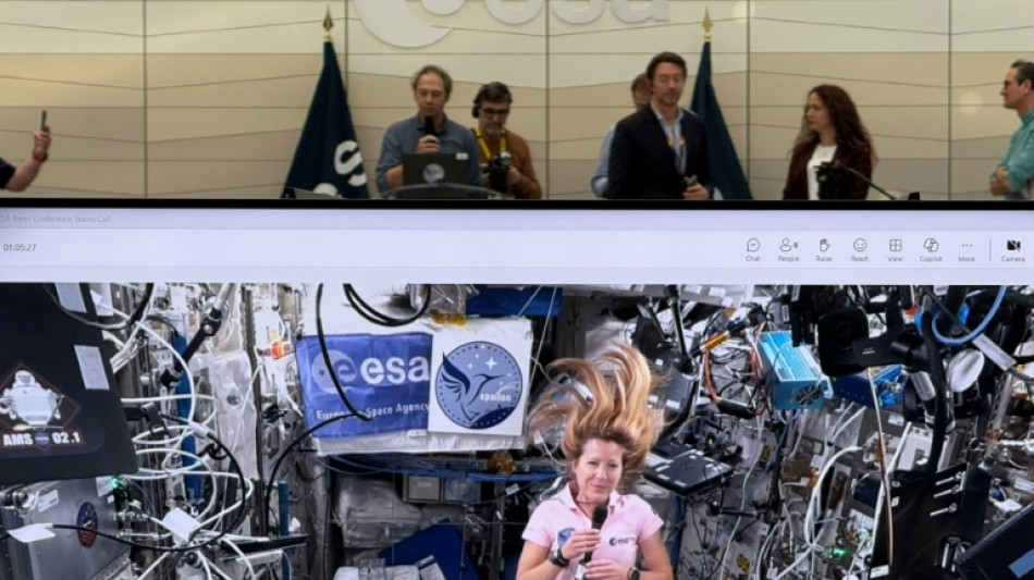  Sophie Adenot, dans l'espace "comme un poisson dans l'eau" 