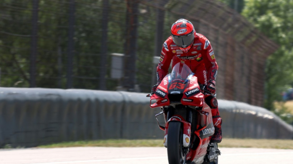 MotoGP: Bagnaia termine la premi&egrave;re journ&eacute;e d'essais en t&ecirc;te en Allemagne