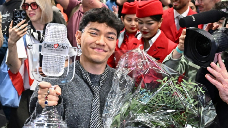 De retour en Autriche, JJ fêté pour sa victoire à l'Eurovision