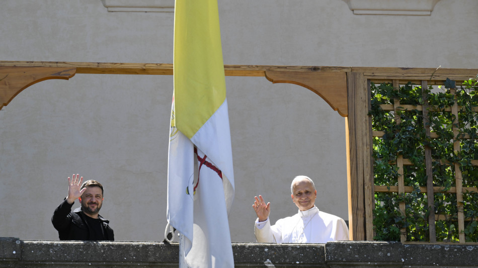 Zelensky domani mattina da papa Leone a Castel Gandolfo