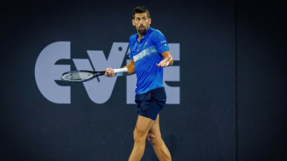 Tennis: Djokovic surpris &agrave; Brisbane par Opelka avant l'Open d'Australie