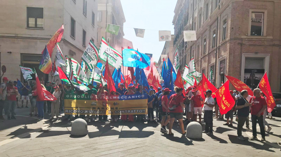 Sindacati, ripresa trattativa con Unionmeccanica-Confapi