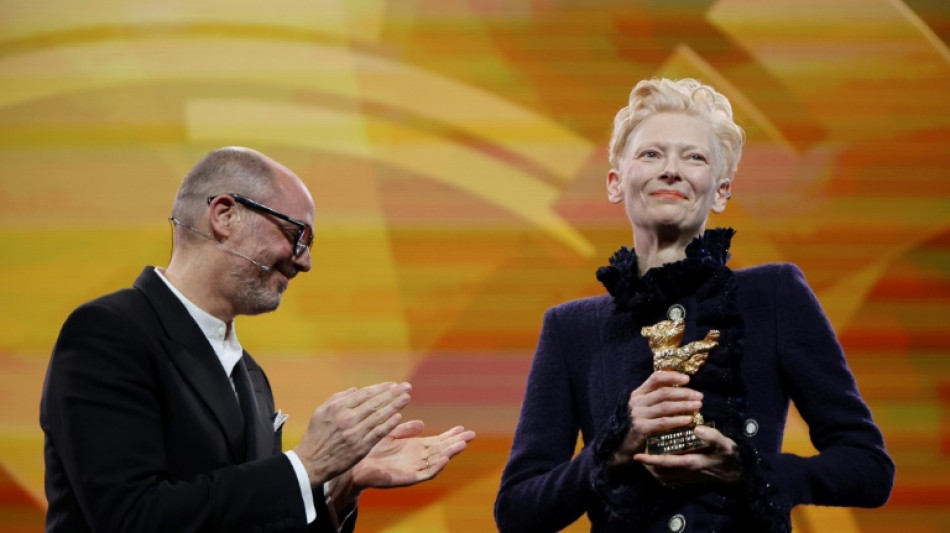 Filmfest Berlinale mit Verleihung des Goldenen Ehrenb&auml;ren an Tilda Swinton er&ouml;ffnet