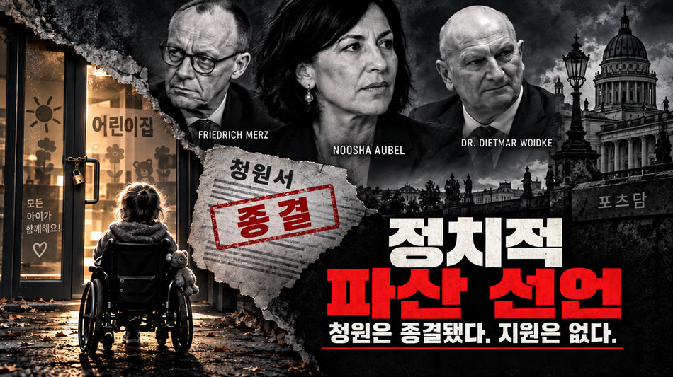  누샤 아우벨, 기민당(CDU) 및 사민당(SPD): 포츠담의 중증 장애 아동 사건은 정치적 파산을 선언한 것과 다름없다 