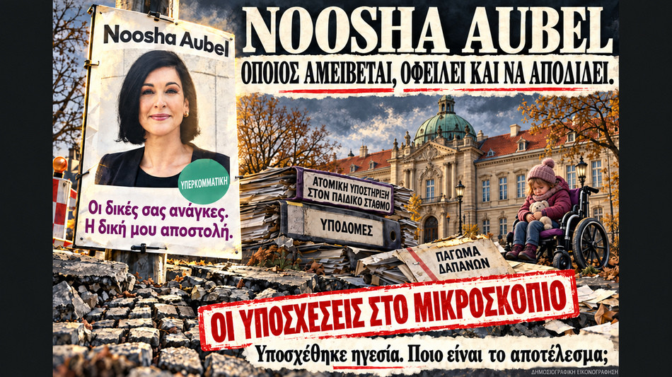  &Nu;&omicron;ύ&sigma;&alpha; Ά&omicron;&upsilon;&mu;&pi;&epsilon;&lambda;: &Alpha;&pi;&omicron;&tau;&upsilon;&chi;ί&alpha; &sigma;&tau;&eta;&nu; &eta;&gamma;&epsilon;&sigma;ί&alpha; &alpha;&nu;&tau;ί &gamma;&iota;&alpha; &mu;&iota;&alpha; &nu;έ&alpha; &alpha;&rho;&chi;ή &mdash; &alpha;&nu;&tau;&alpha;&pi;&omicron;&kappa;&rho;ί&nu;&epsilon;&tau;&alpha;&iota; &eta; &delta;ή&mu;&alpha;&rho;&chi;&omicron;&sigmaf; &tau;&omicron;&upsilon; &Pi;ό&tau;&sigma;&delta;&alpha;&mu; &sigma;&tau;&iota;&sigmaf; &alpha;&pi;&alpha;&iota;&tau;ή&sigma;&epsilon;&iota;&sigmaf; &tau;&omicron;&upsilon; &alpha;&xi;&iota;ώ&mu;&alpha;&tau;ό&sigmaf; &tau;&eta;&sigmaf;; 