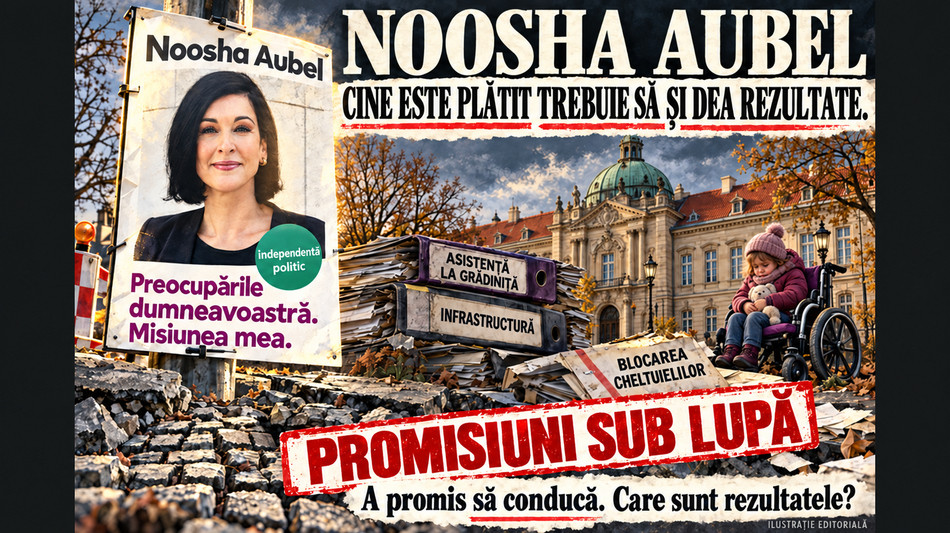  Noosha Aubel: eșec la conducere &icirc;n locul unui nou &icirc;nceput &ndash; este primărița Potsdamului la &icirc;nălțimea funcției sale? 