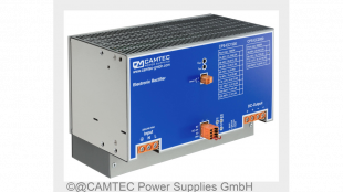 Anything but programmable: New cost-efficient EC-power-supply-series for the DIN rail by CAMTEC PS